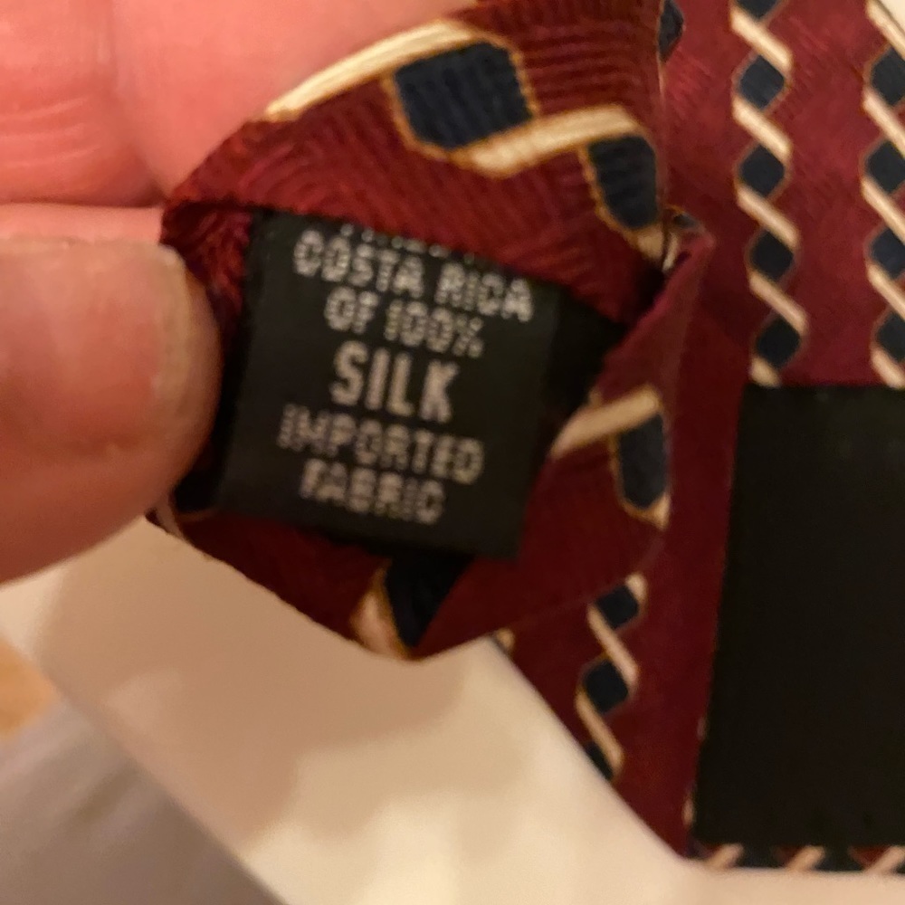 NEO BILL BLASS SILK MENS TIE - Picture 3 of 5